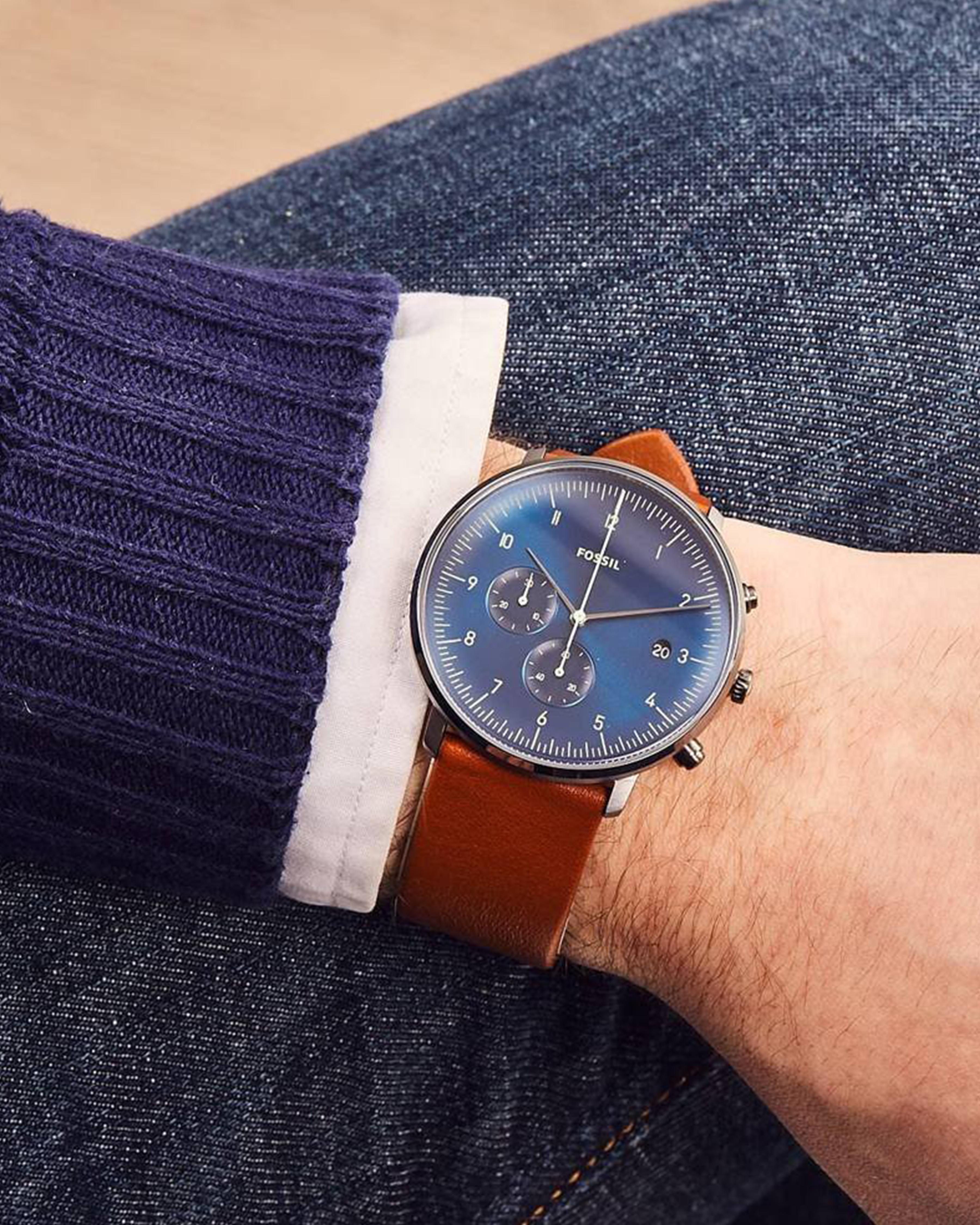 FS5486 Fossil Chase Timer Watch