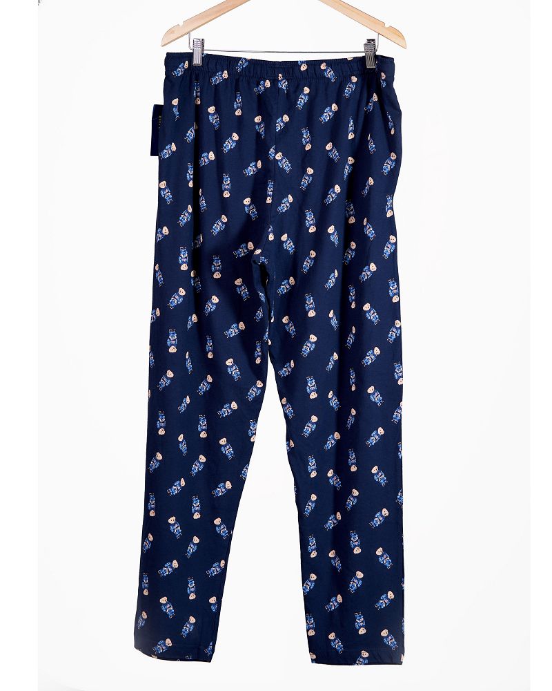 Allover Polo Sleep Pant - Navy Polo Bear