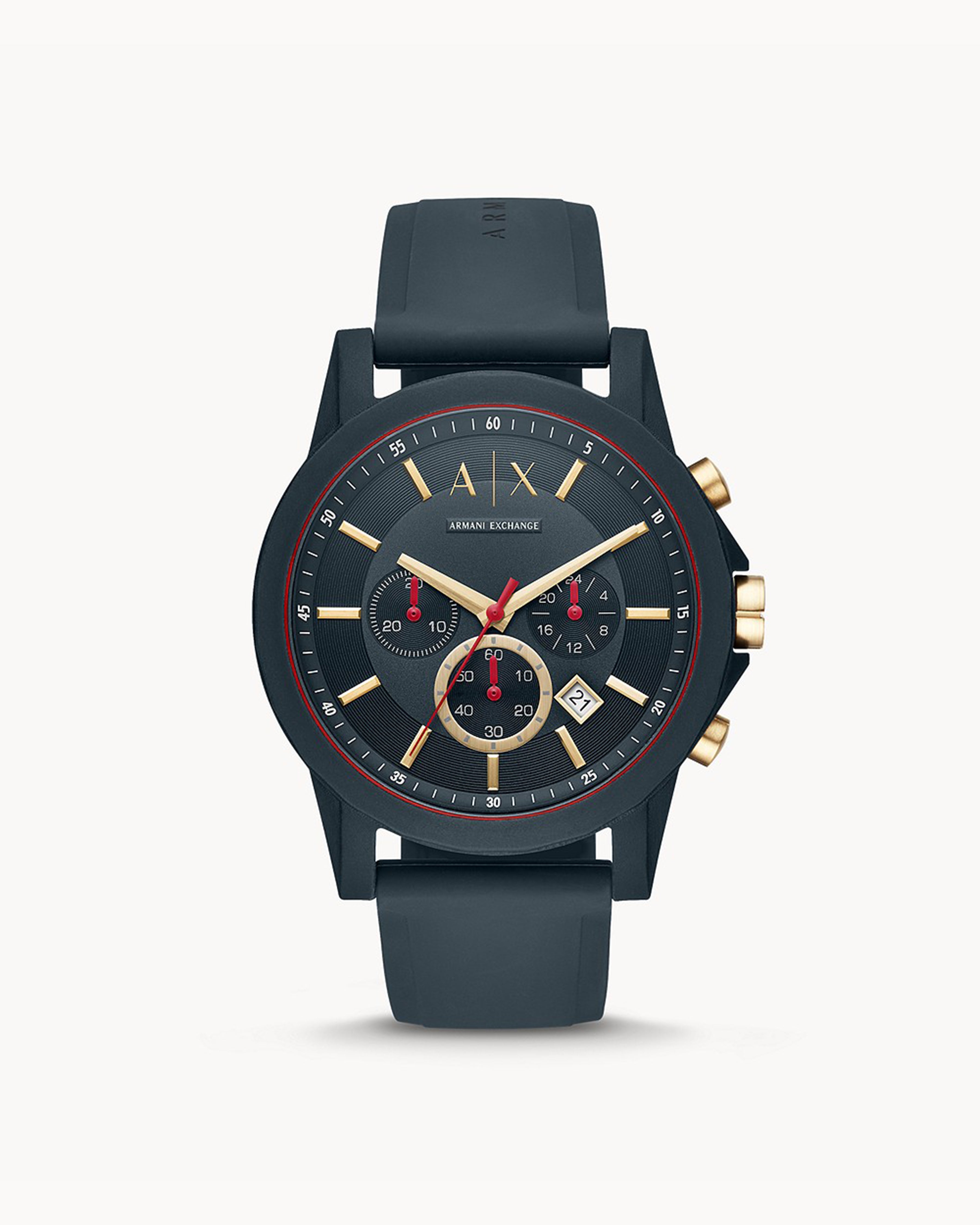 AX1335 Blue Silicone Watch
