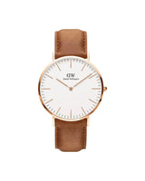 DW00100109 40mm Classic Durham Rose Gold