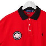 Custom Slim Fit - Red Polo Alpine