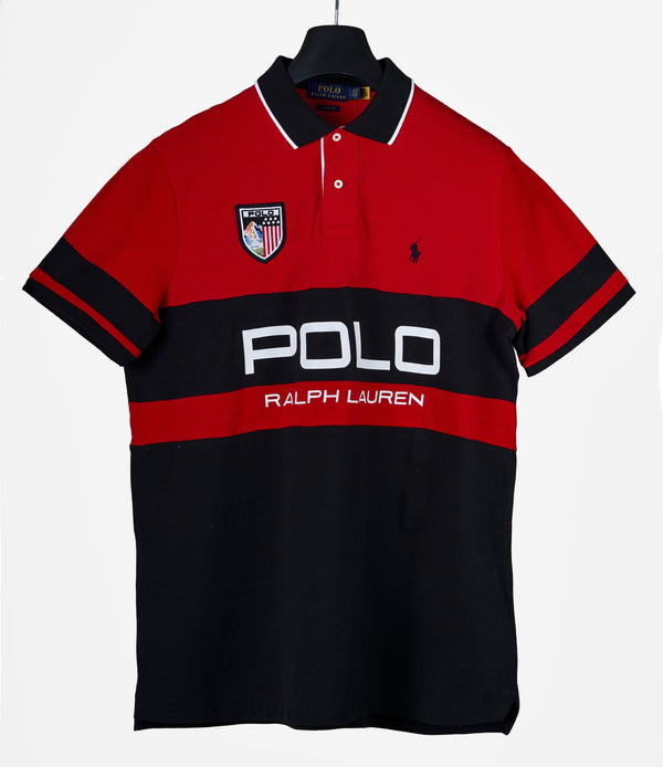 Classic Fit - Red Polo Crest